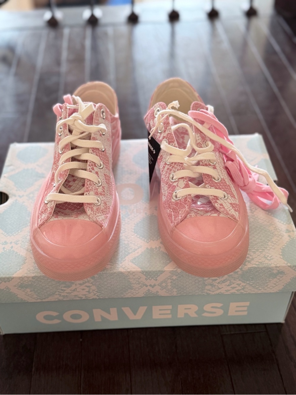 Converse x Golf Wang Chuck 70 Low "Python Pink"